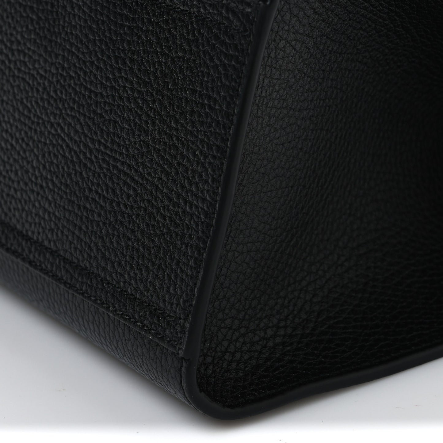 Calfskin Small GG Marmont Top Handle Bag Black