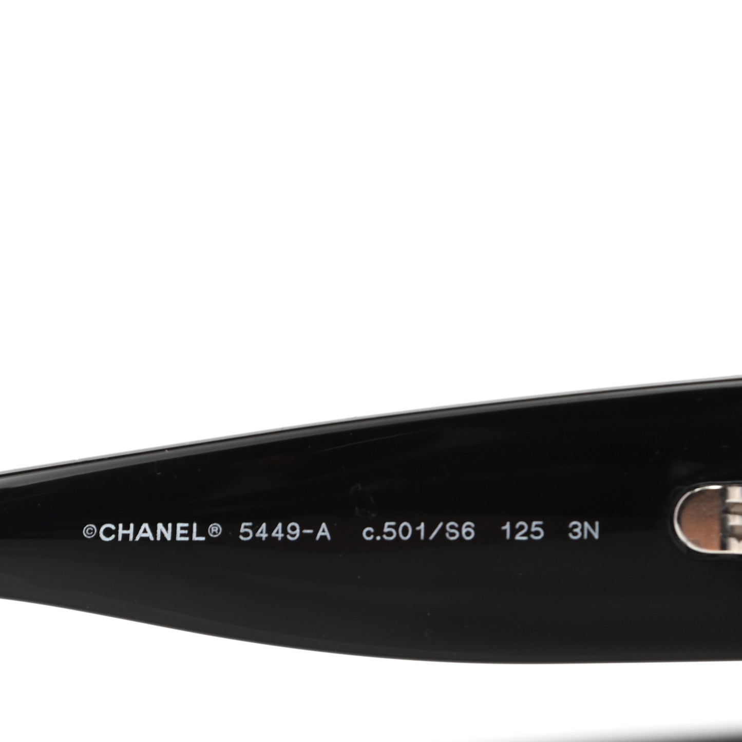 Acetate Shield Sunglasses 5449-A Black