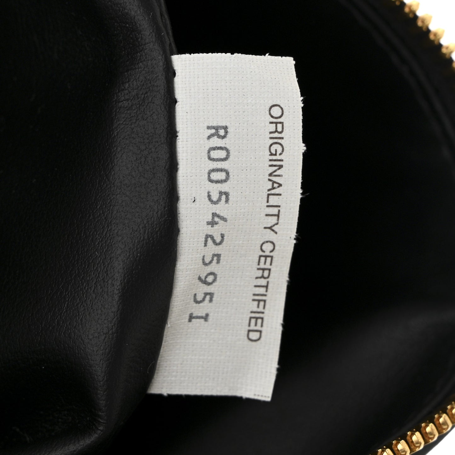 Calfskin Nappa Intrecciato Candy Wallace Black
