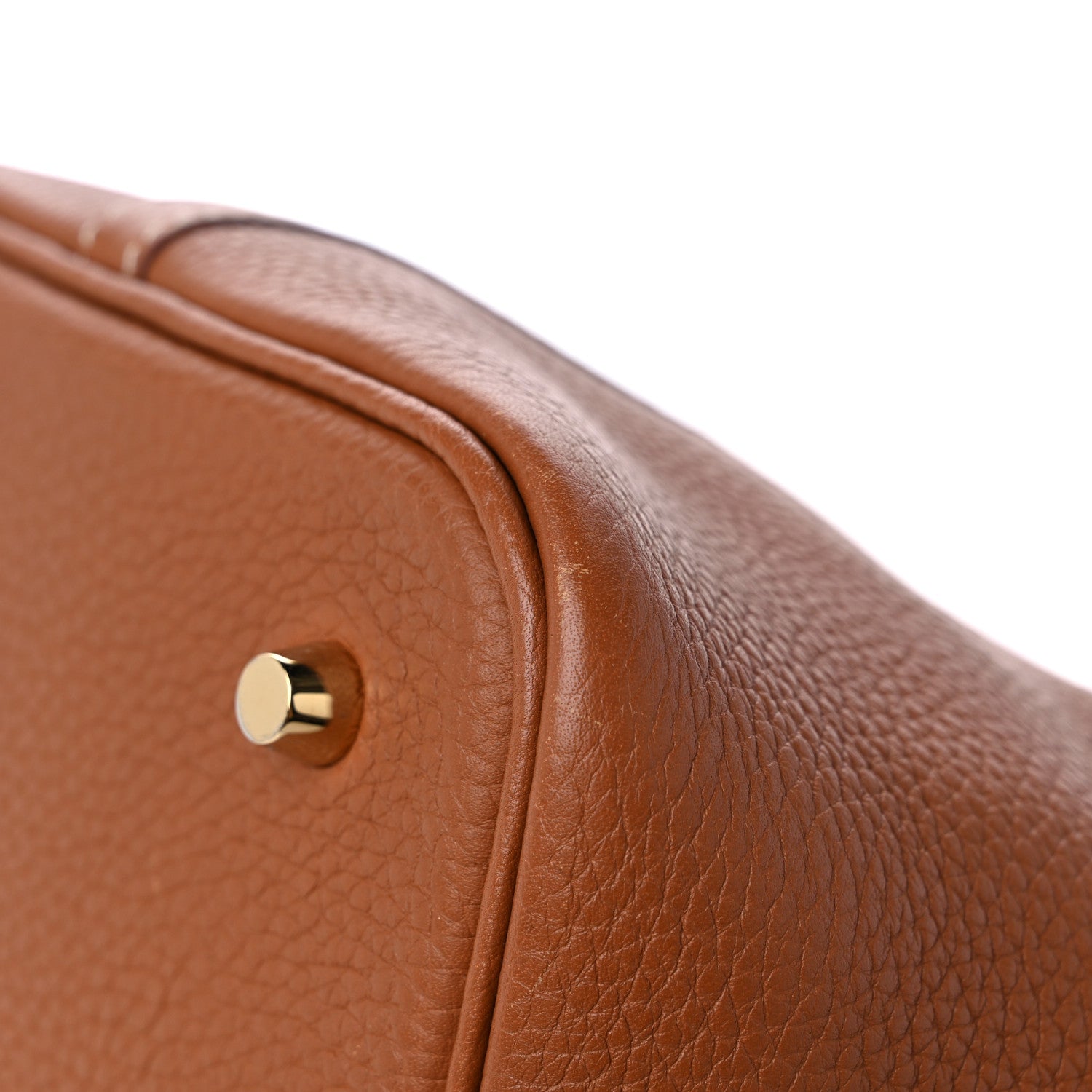 Hermes Taurillon Clemence Picotin Lock 22 MM Gold 11 of 11