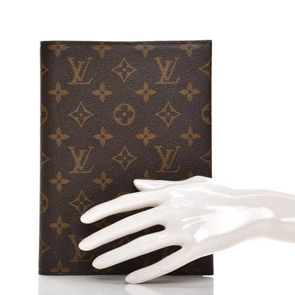 Louis Vuitton Monogram Notebook Cover GM 2 of 7