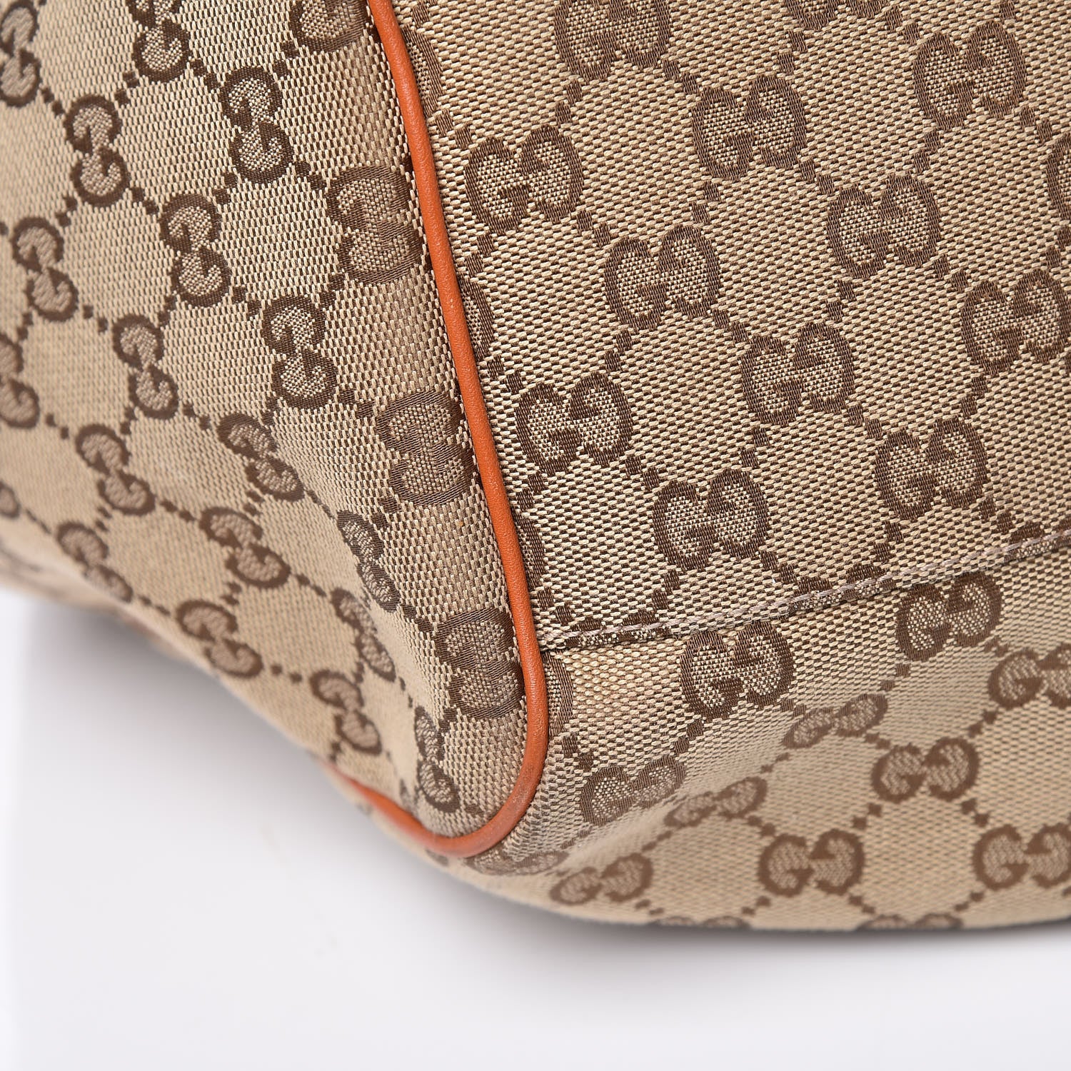 Gucci Monogram Large Sukey Tote Orange 17 of 19