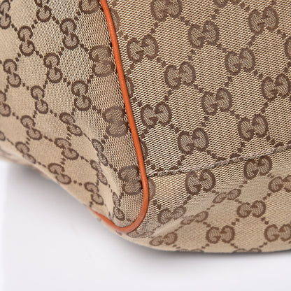 Gucci Monogram Large Sukey Tote Orange 17 of 19