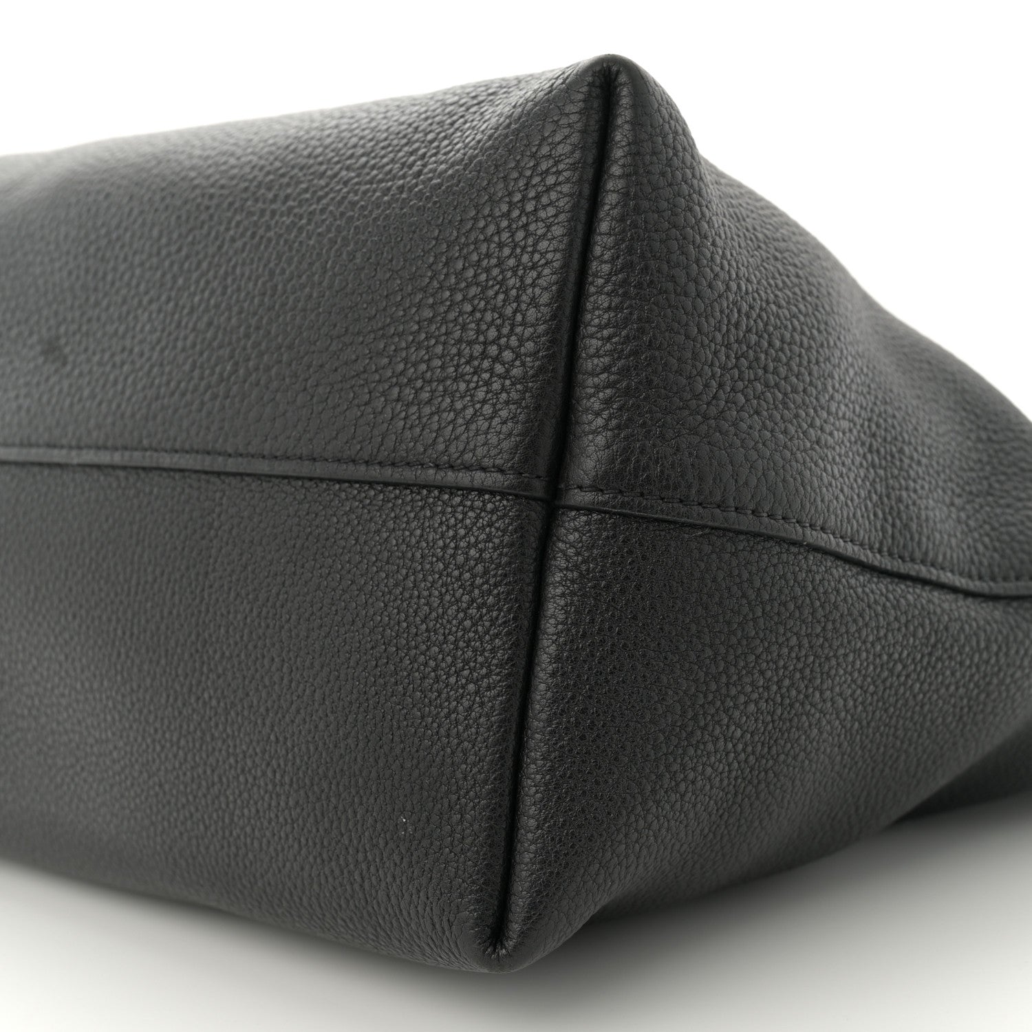 Prada Vitello Daino Pocket Shopping Tote Black 10 of 12