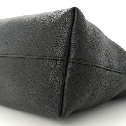 Prada Vitello Daino Pocket Shopping Tote Black 10 of 12