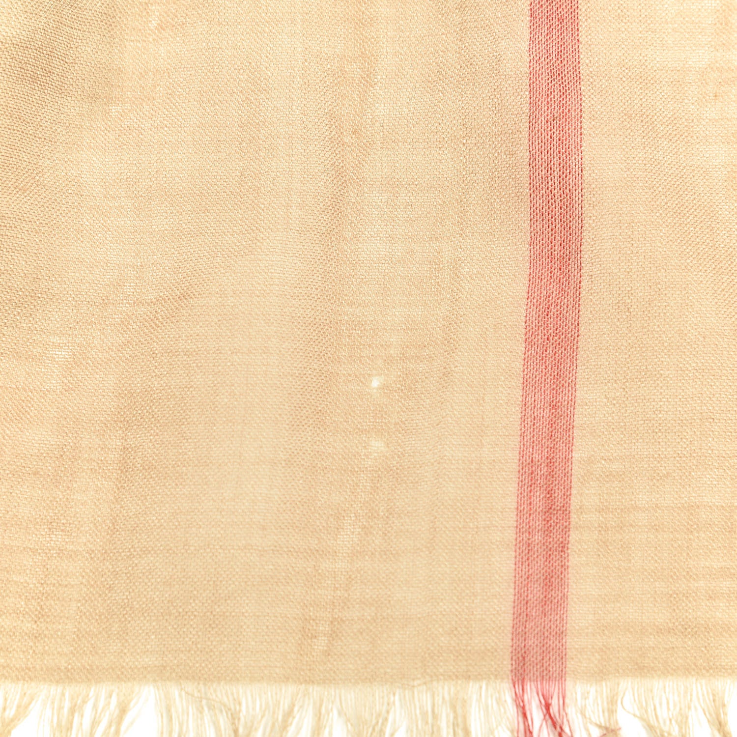 Burberry Linen Giant Check Lightweight Scarf Camel 5 of 6