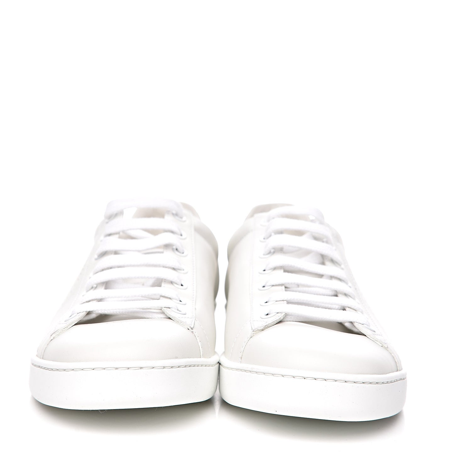 Calfskin Interlocking G Perforated Womens Ace Sneakers 39.5 White Grey Sky