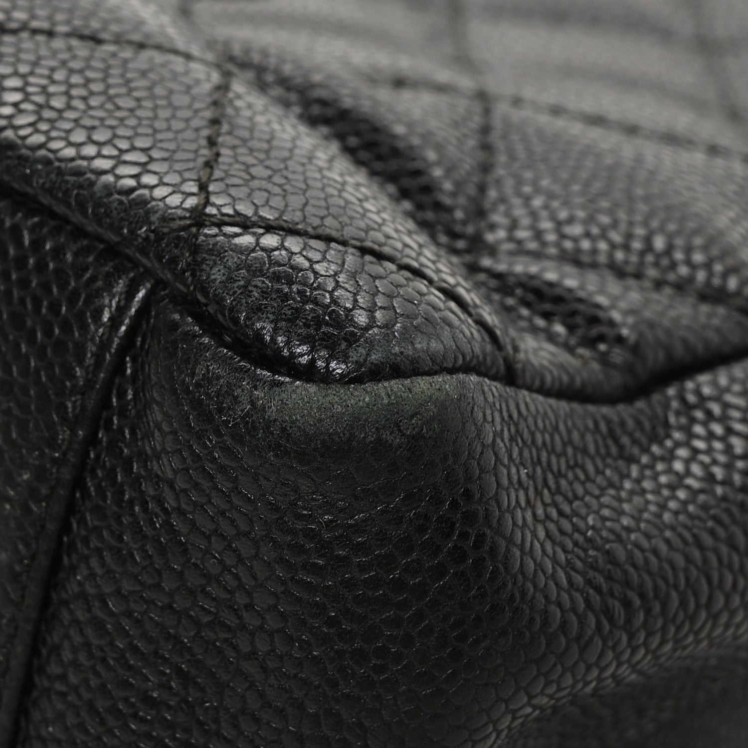 Chanel Caviar Quilted Grand Shopping Tote GST Black 12 of 12