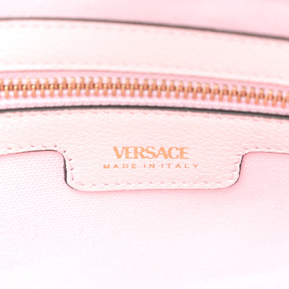 Versace Canvas Calfskin La Medusa Tote Bag Pink 6 of 14