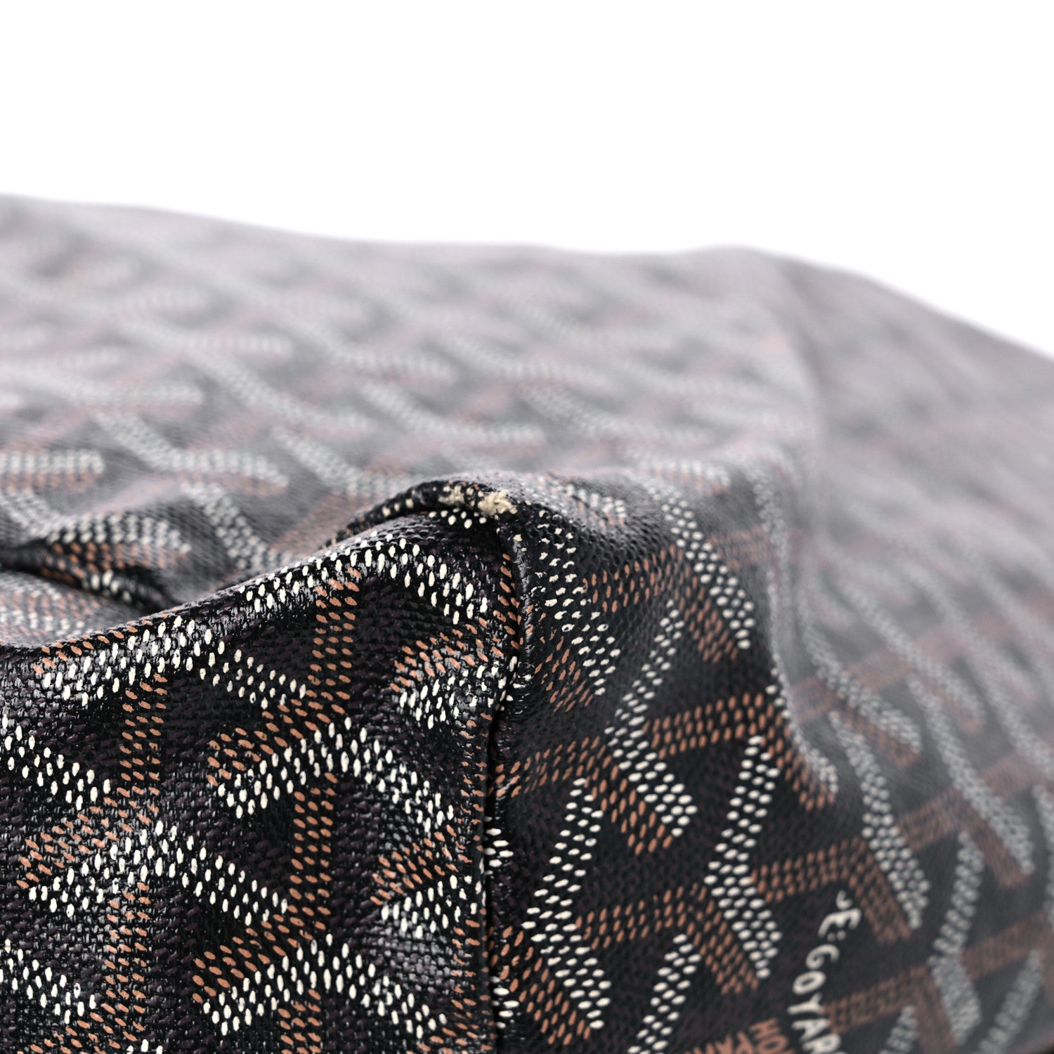 Goyard Goyardine Saint Louis GM Black Gold 12 of 20