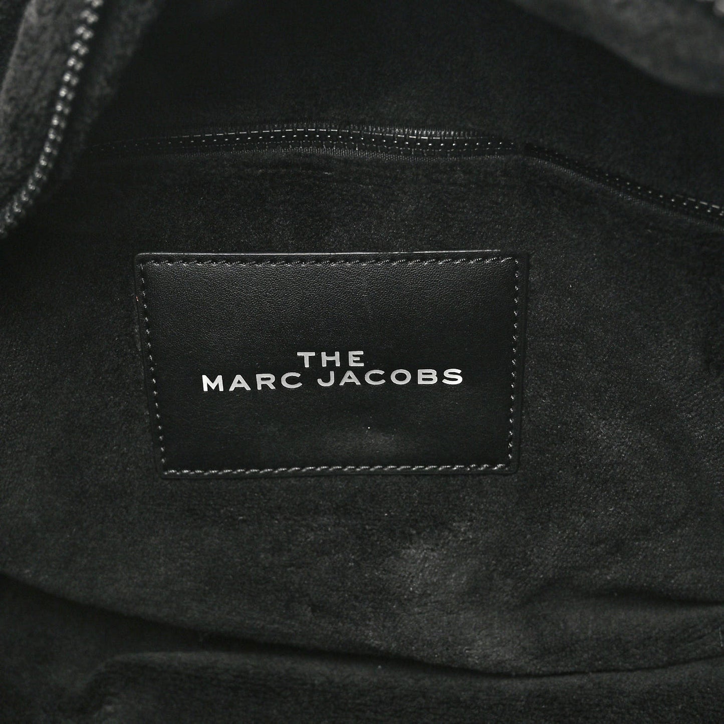 Polyester Medium Terry Tote Bag Black Nickel