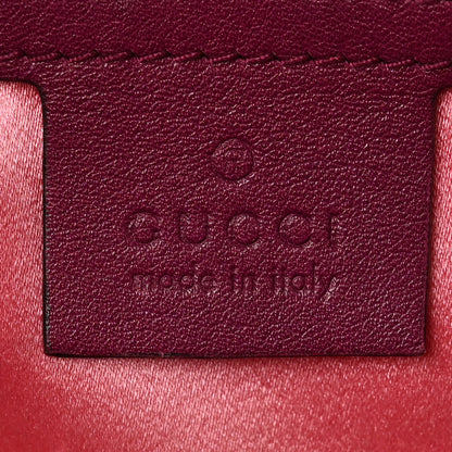 Gucci Velvet Matelasse Small GG Marmont Shoulder Bag Fuchsia Violet Cyclamen 6 of 13
