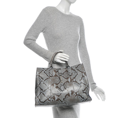 Gucci Python Medium Jackie Top Handle Bag Aquamarine 2 of 9