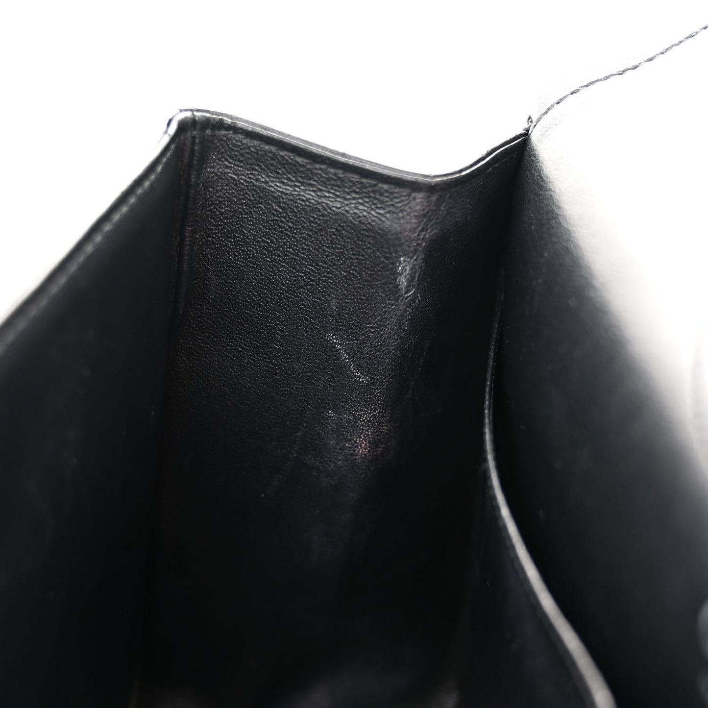 Aged Calfskin Chevron Quilted 2.55 Reissue 227 Flap So Black