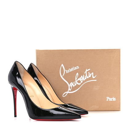 Christian Louboutin Patent So Kate 100 Pumps 38 Black 8 of 8