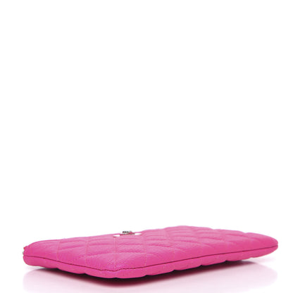 Chanel Goatskin Quilted Medium Reissue Cosmetic Case Pink 4 of 10