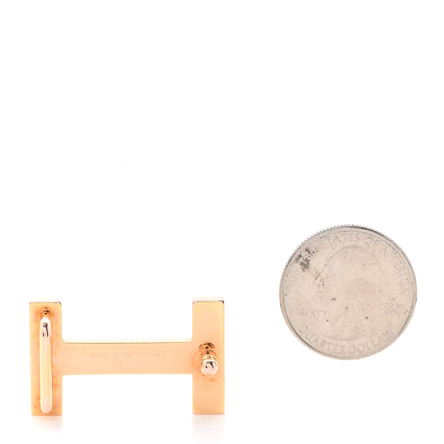 Focus 13mm Belt Buckle Rose Gold