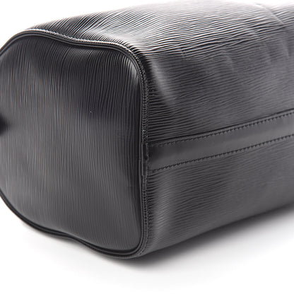 Louis Vuitton Epi Speedy 25 Black 9 of 10
