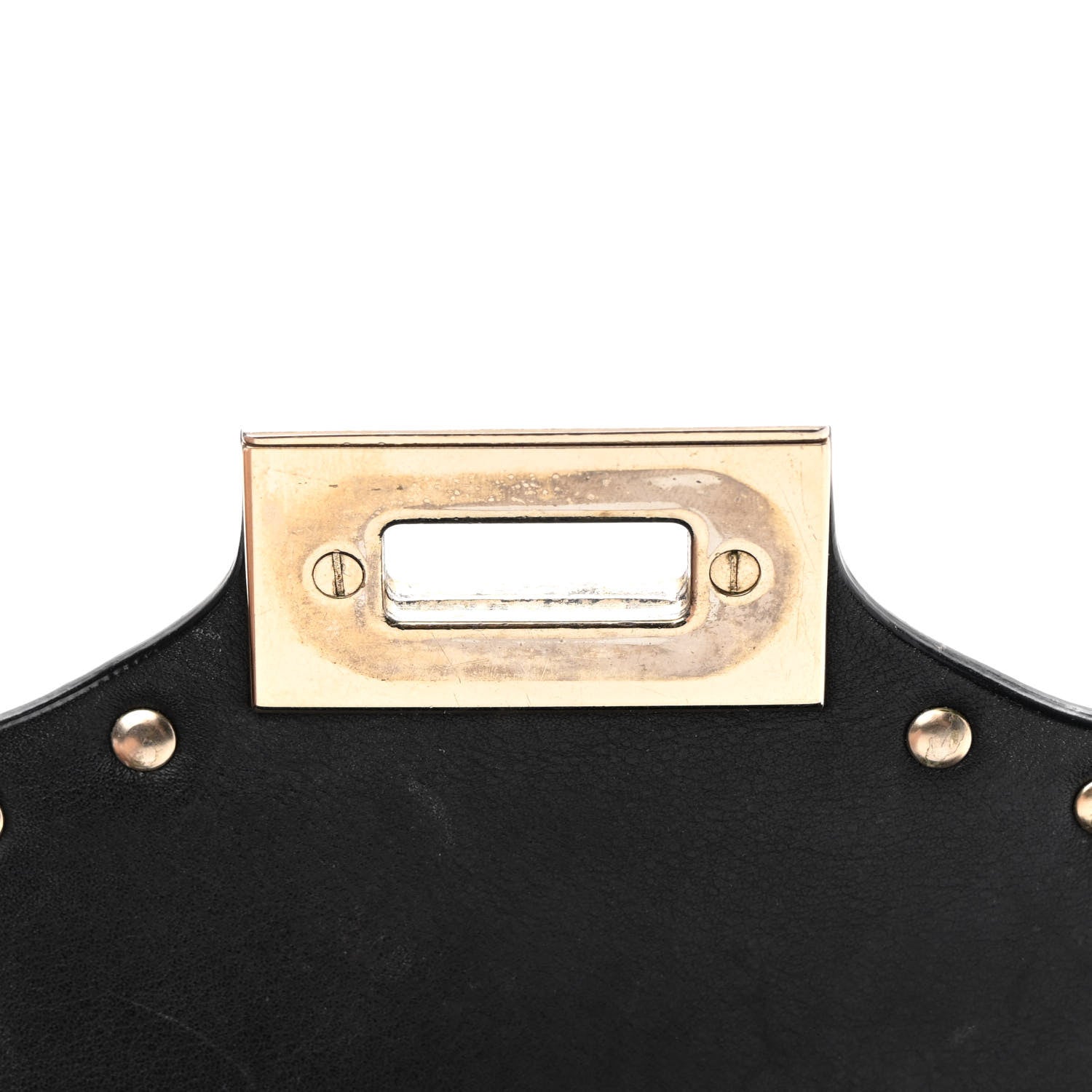 Valentino Garavani Calfskin Rockstud Crossbody Messenger Bag Black 11 of 21