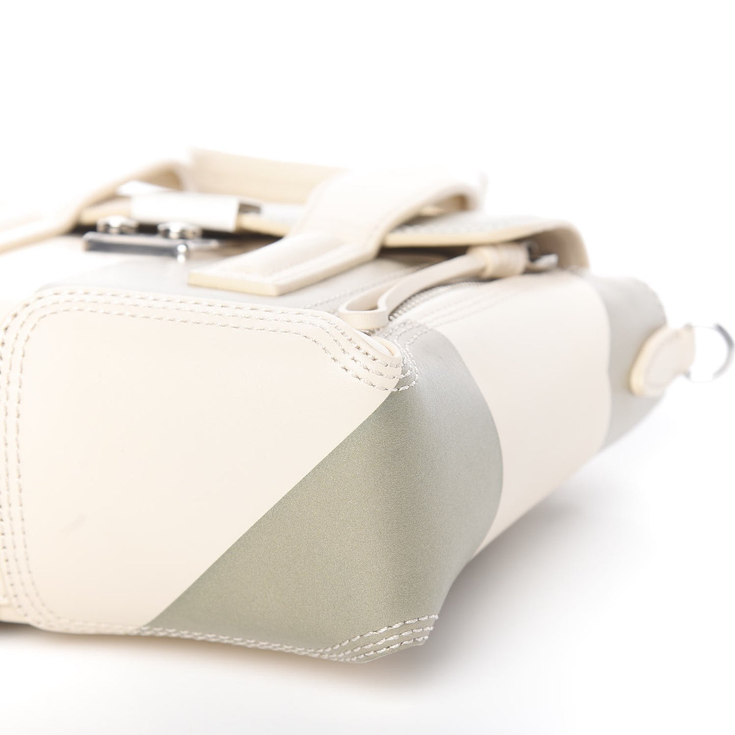 3.1 Calfskin Mini Pashli Trapeze Satchel Powder Champagne