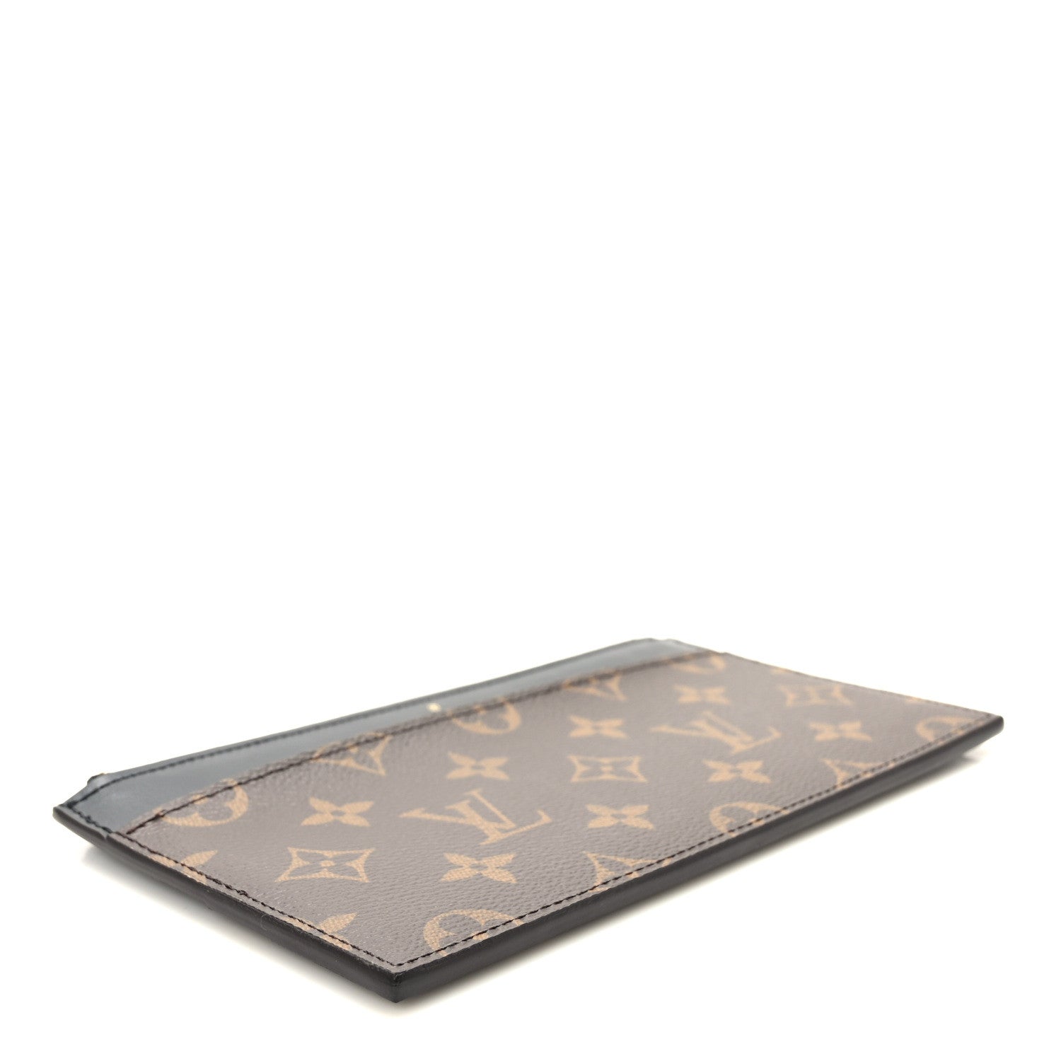Louis Vuitton Monogram Slim Purse Black 4 of 9