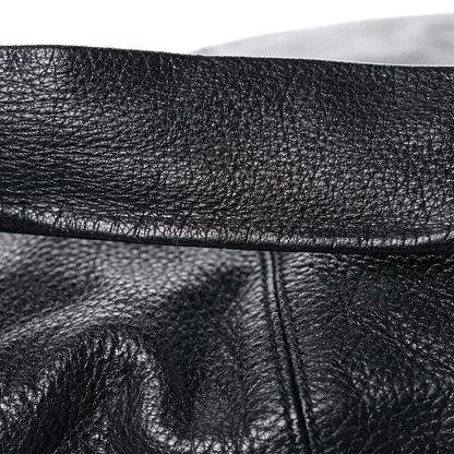Gucci Pebbled Calfskin Medium Jungle Hobo Black 17 of 17