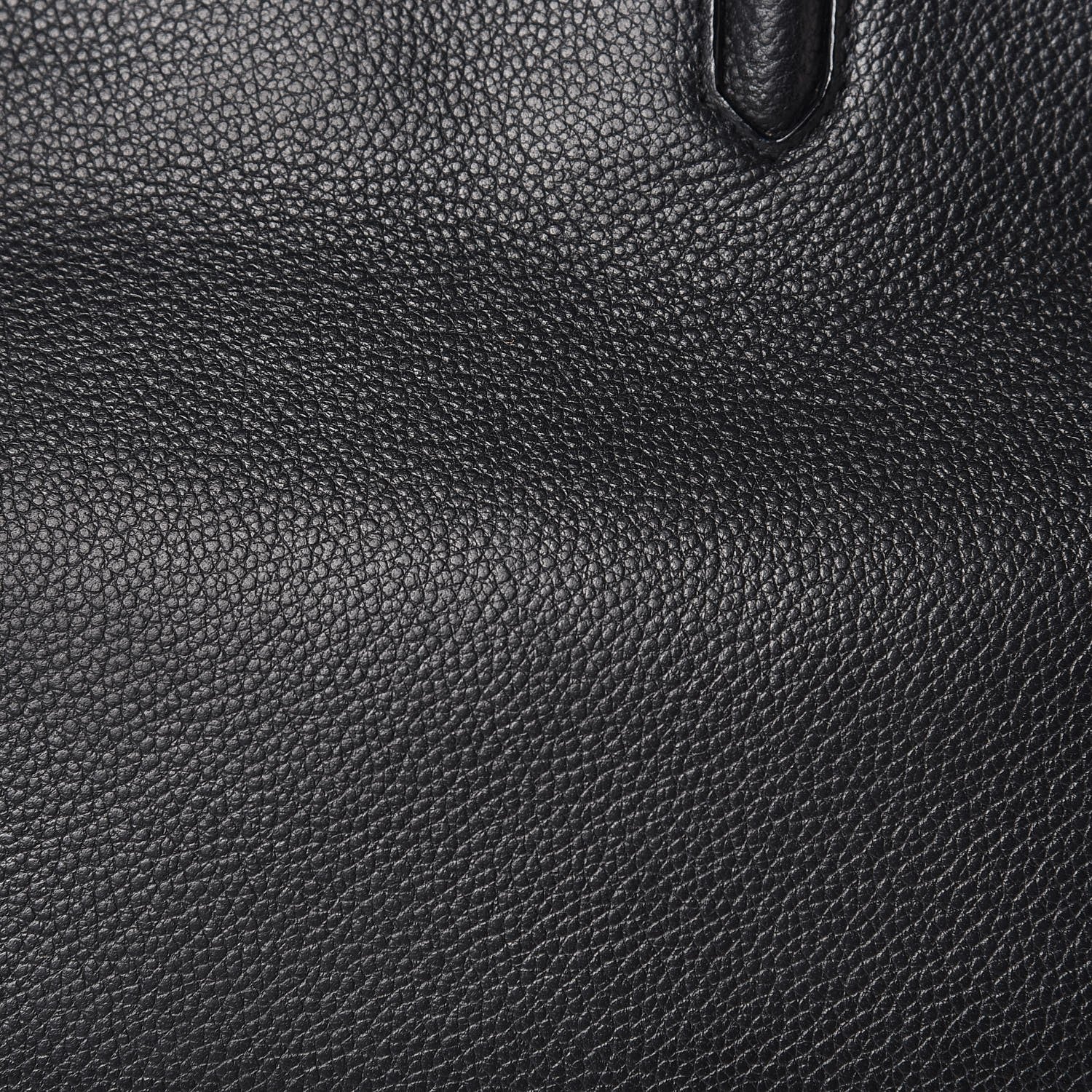 Saint Laurent Grained Calfskin Small Cabas Rive Gauche Black 15 of 15
