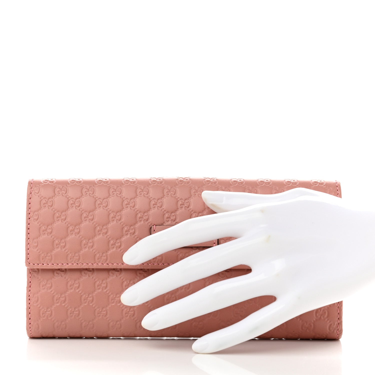 Gucci Microguccissima Continental Flap Wallet Soft Pink 2 of 9