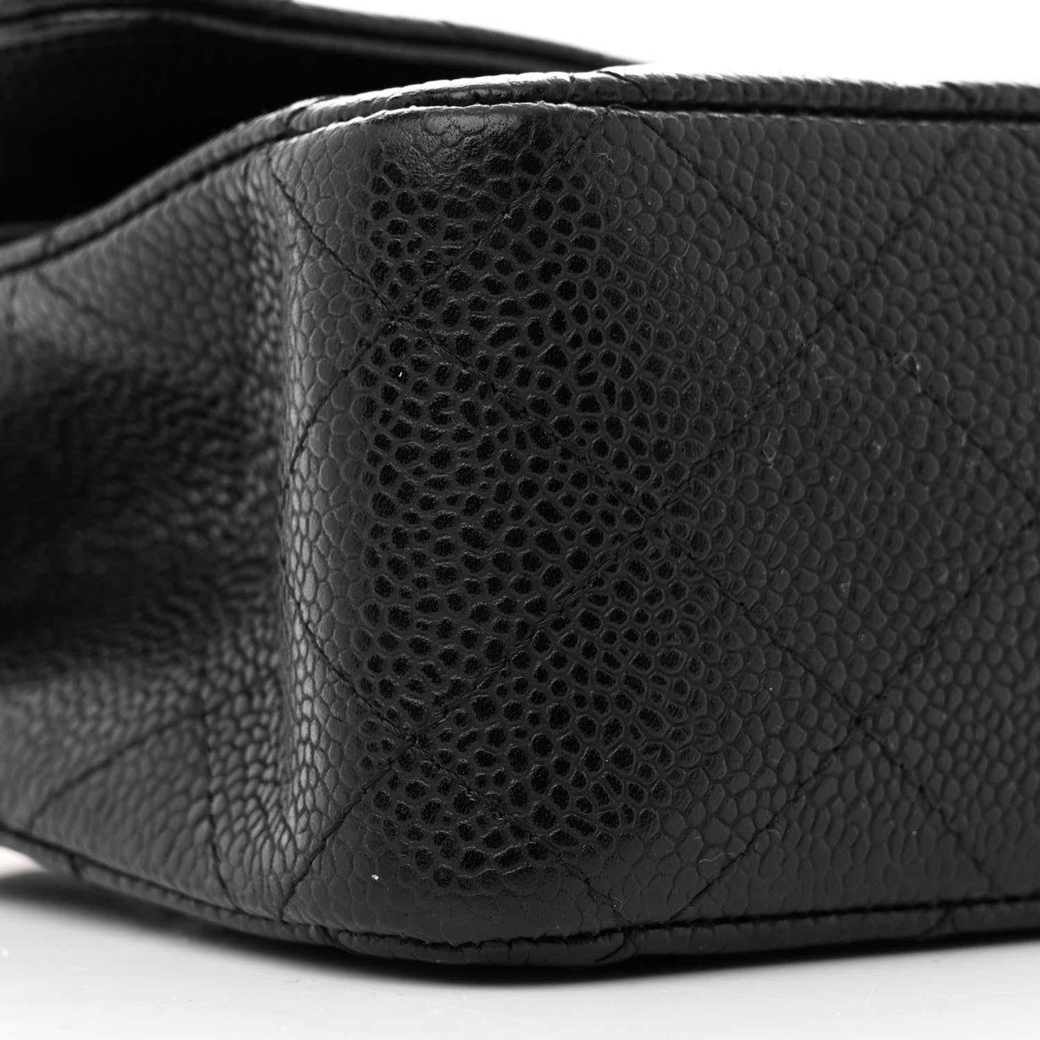 Chanel Caviar Quilted Medium Double Flap Black 9 of 11