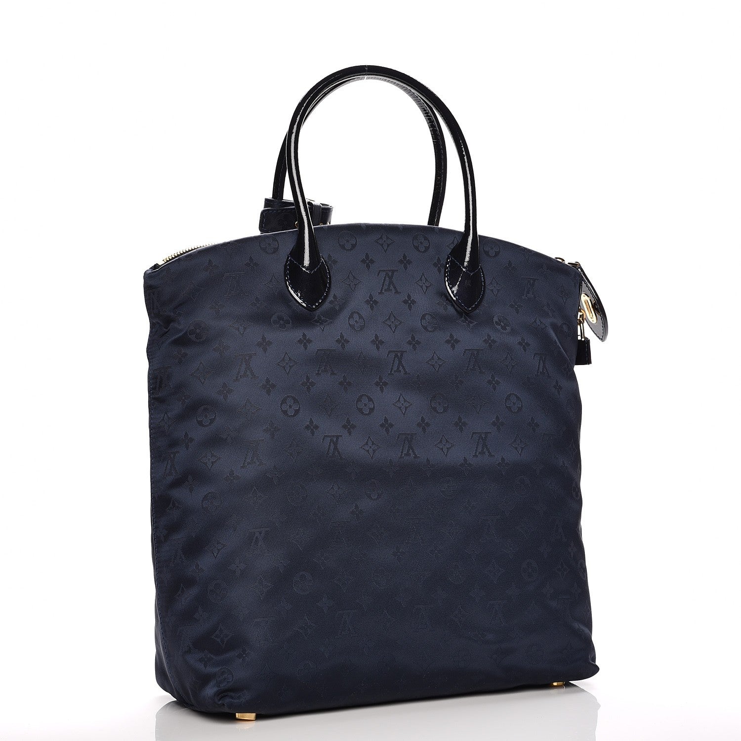 Louis Vuitton Monogram Nylon Desire Lockit Vertical MM Marine 5 of 13