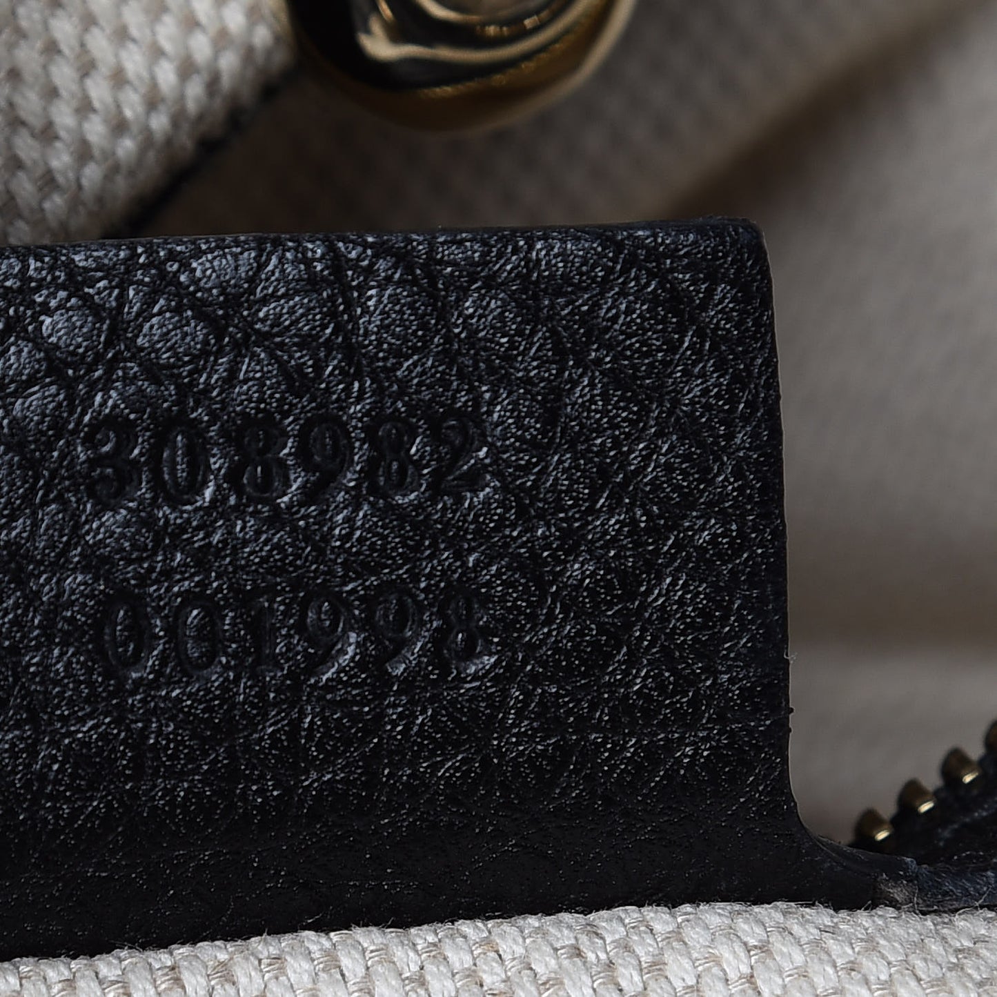 Pebbled Calfskin Medium Soho Chain Shoulder Bag Black