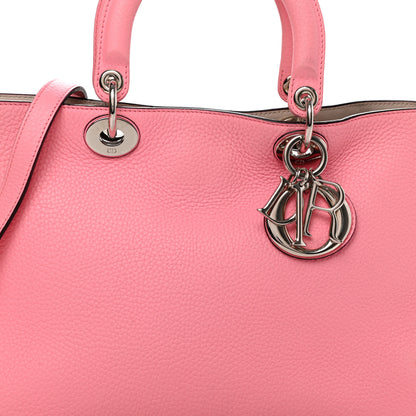 Christian Dior Bullcalf Large Diorissimo Tote Pink 10 of 18