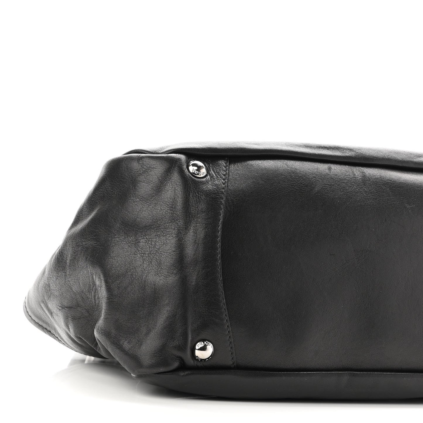 Soft Calf Shoulder Bag Black