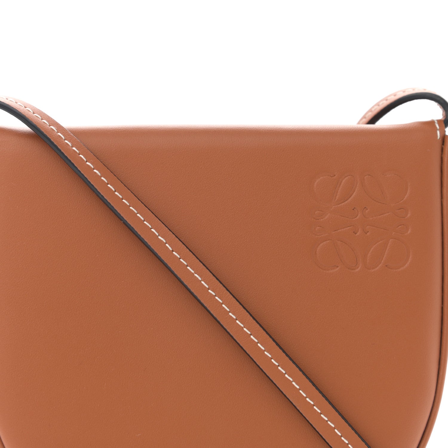 Loewe Soft Calfskin Small Heel Bag Tan 8 of 10