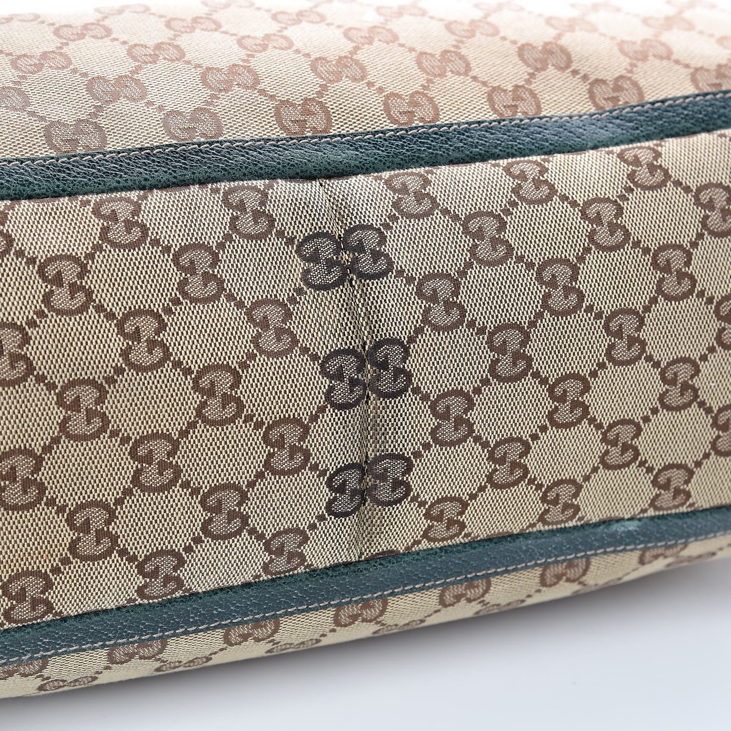 Gucci Monogram Large Abbey Tote Green 13 of 18
