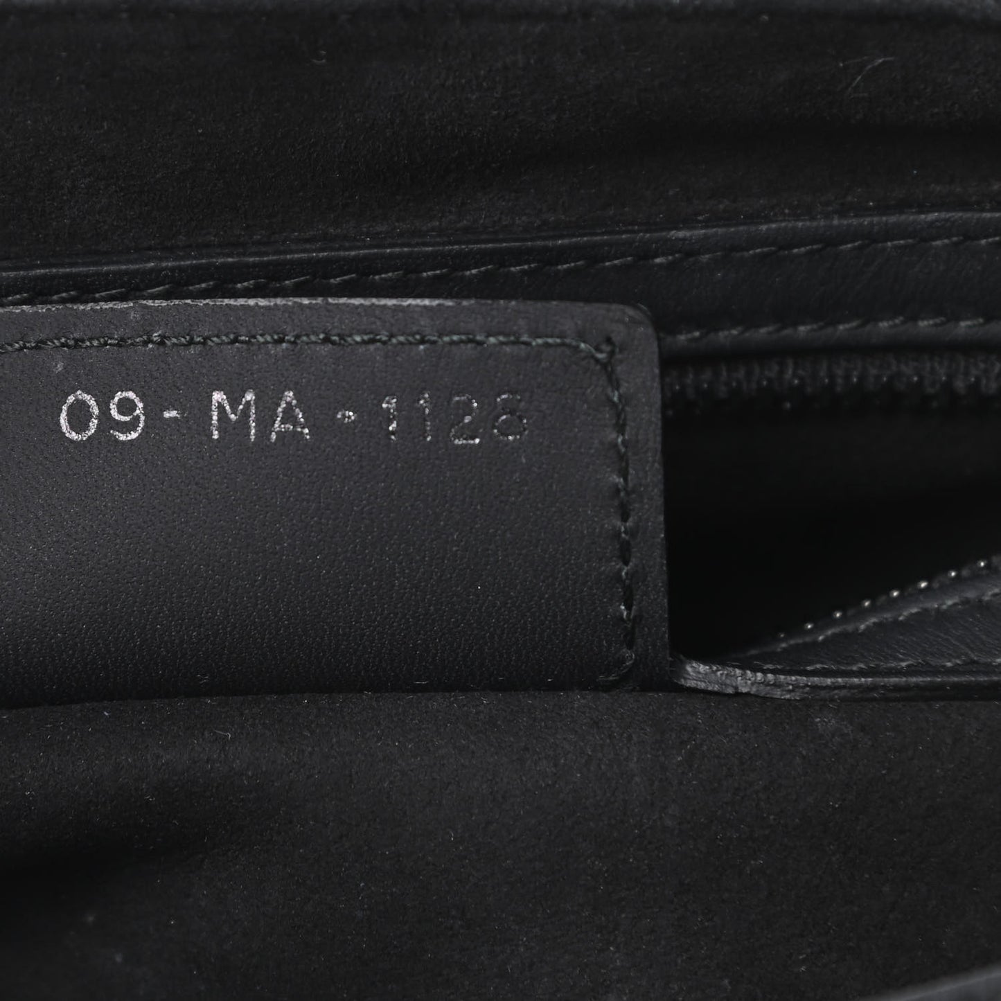 Ultra Matte Calfskin Saddle Bag Black