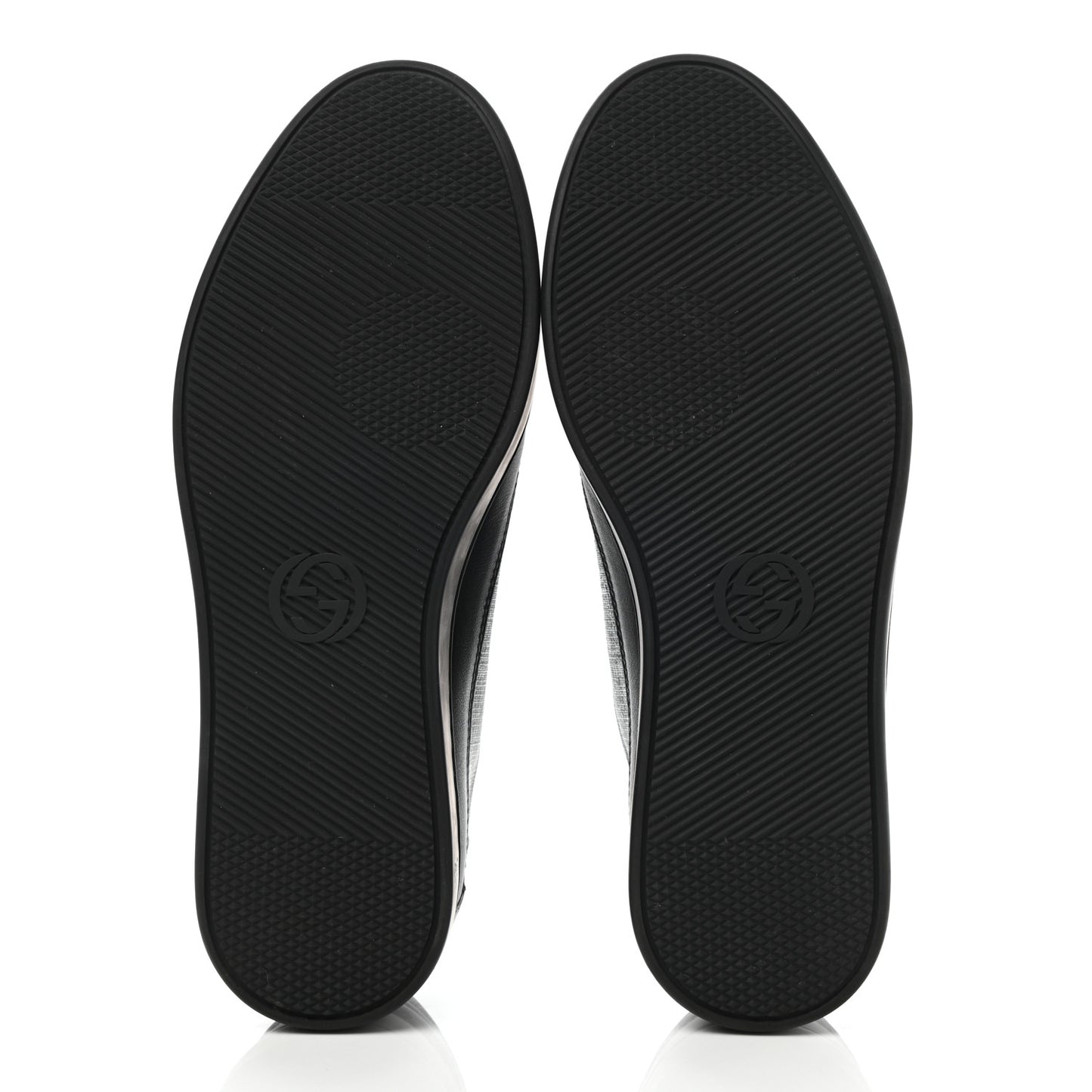 GG Supreme Monogram Mens Sneakers Black