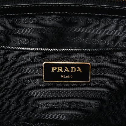 Prada Saffiano Medium Galleria Double Zip Tote Black 6 of 12