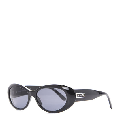Chanel Logo Sunglasses 5119 Black 1 of 8