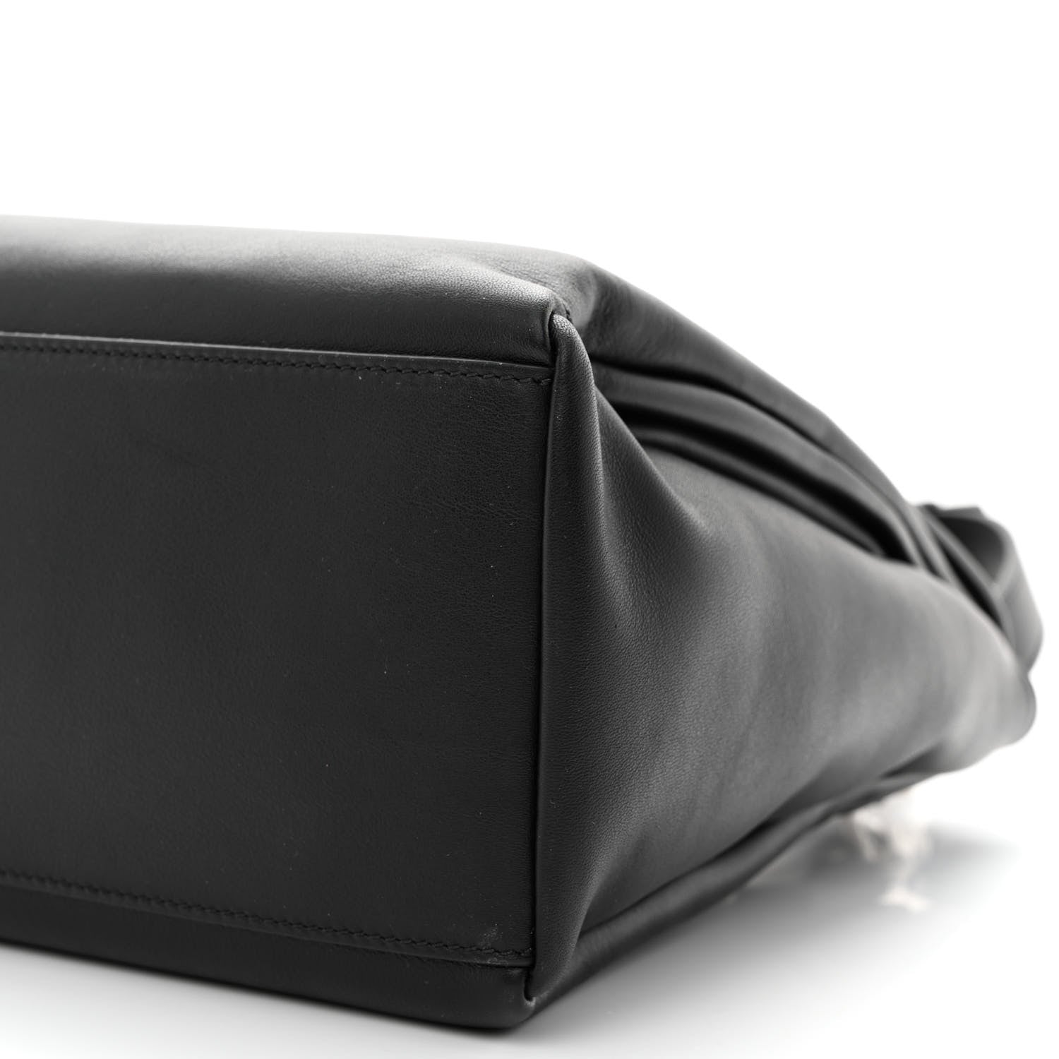 Givenchy Calfskin Small Pandora Pure Flap Bag Black White 10 of 10
