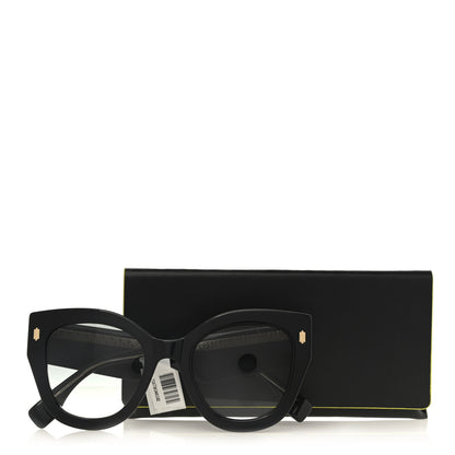 Fendi Acetate Cat Eye Sunglasses FF0452 Black 8 of 8