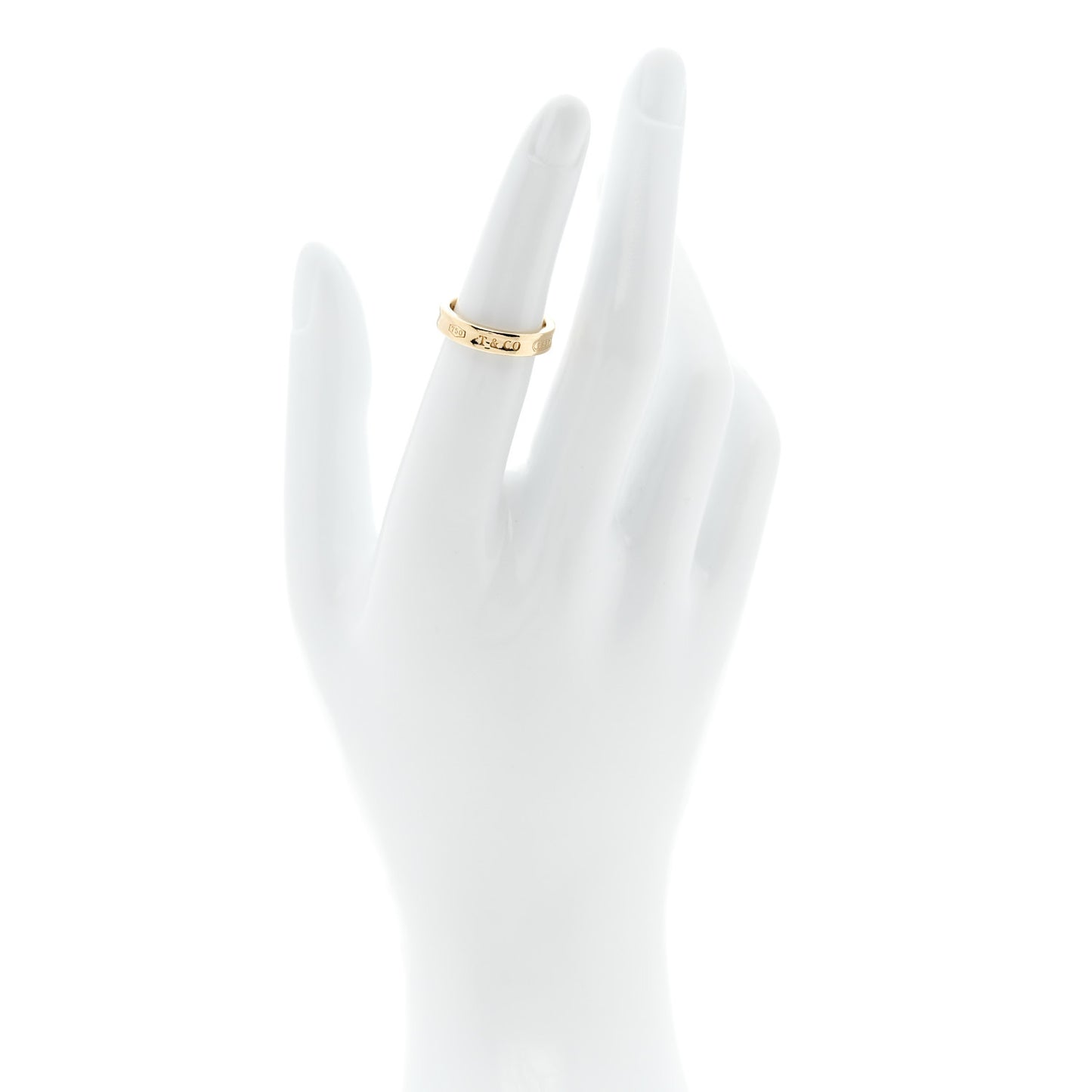 18K Yellow Gold Narrow 1837 Ring 49 4.75
