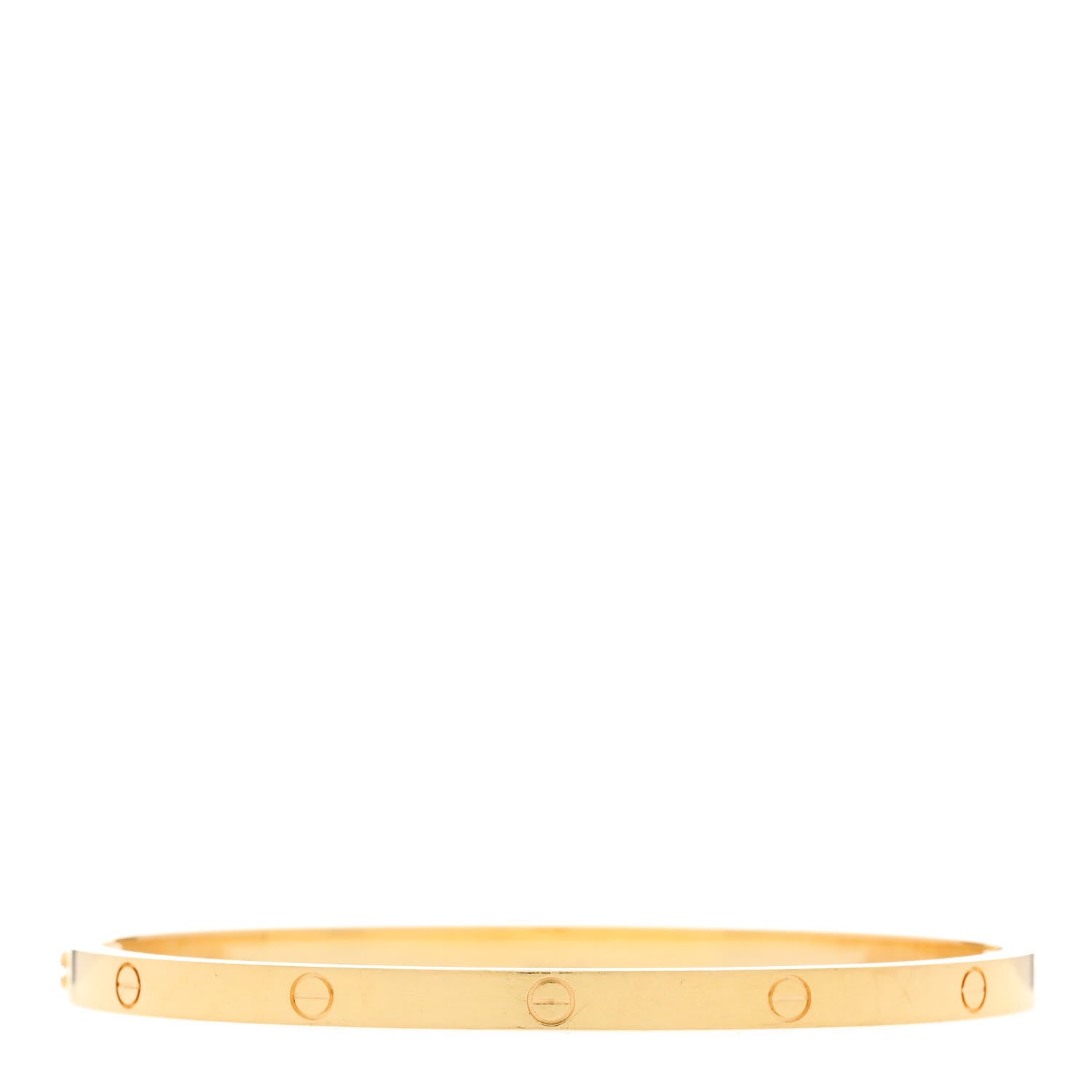 Cartier 18K Yellow Gold Small LOVE Bracelet 17 2 of 5