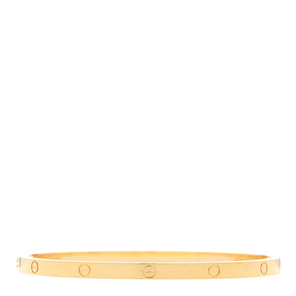 Cartier 18K Yellow Gold Small LOVE Bracelet 17 2 of 5