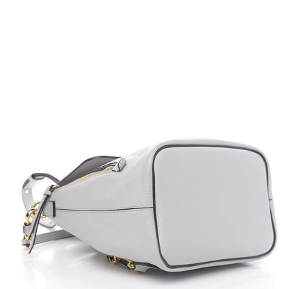 Chloe Suede Calfskin Small Faye Backpack Airy Grey 3 of 11