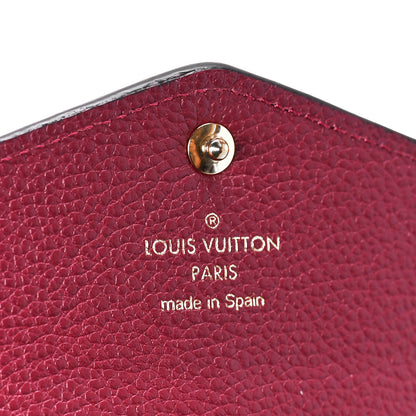 Louis Vuitton Empreinte Sarah Wallet Raisin 6 of 11