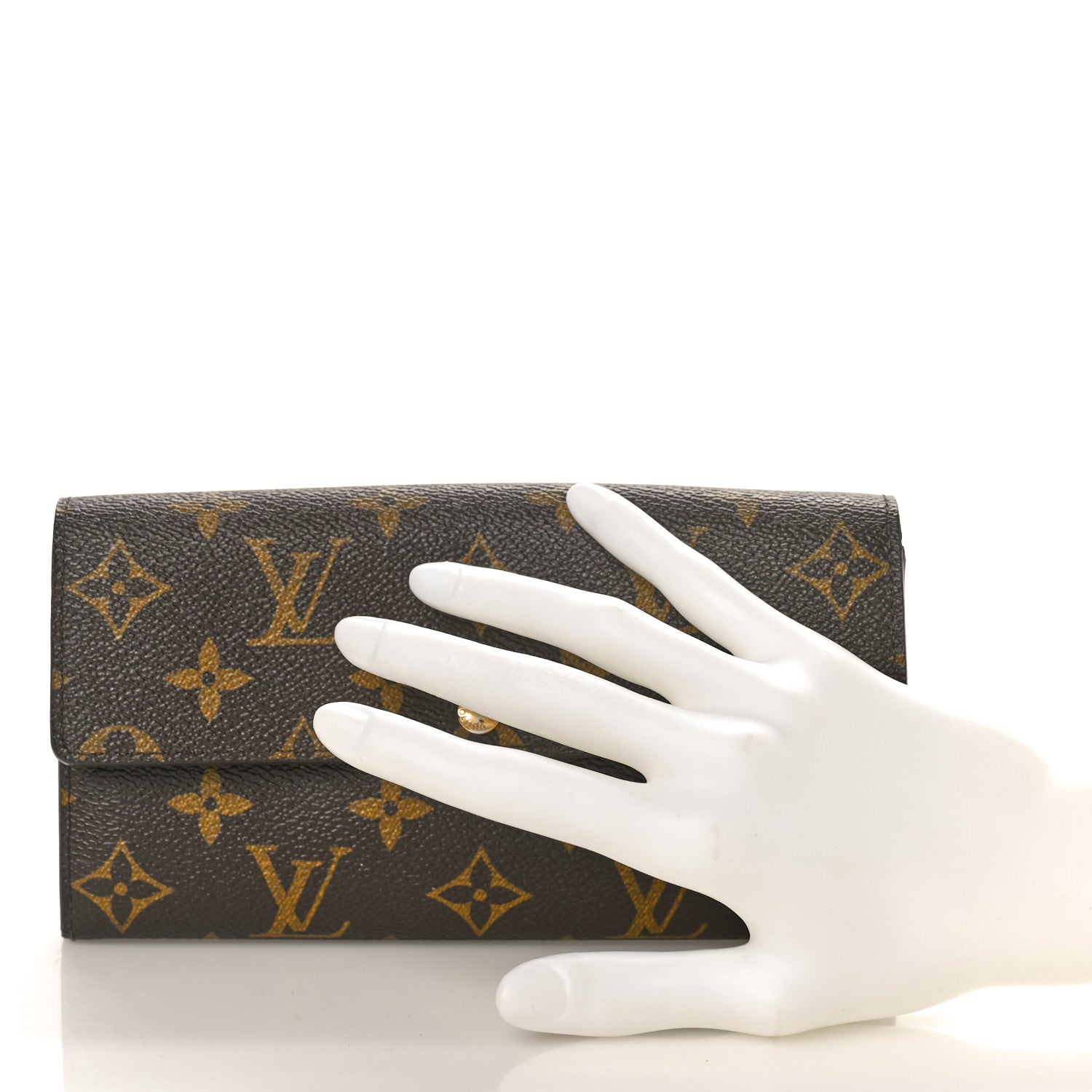 Louis Vuitton Monogram Sarah Wallet 2 of 10