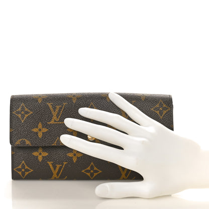 Louis Vuitton Monogram Sarah Wallet 2 of 10
