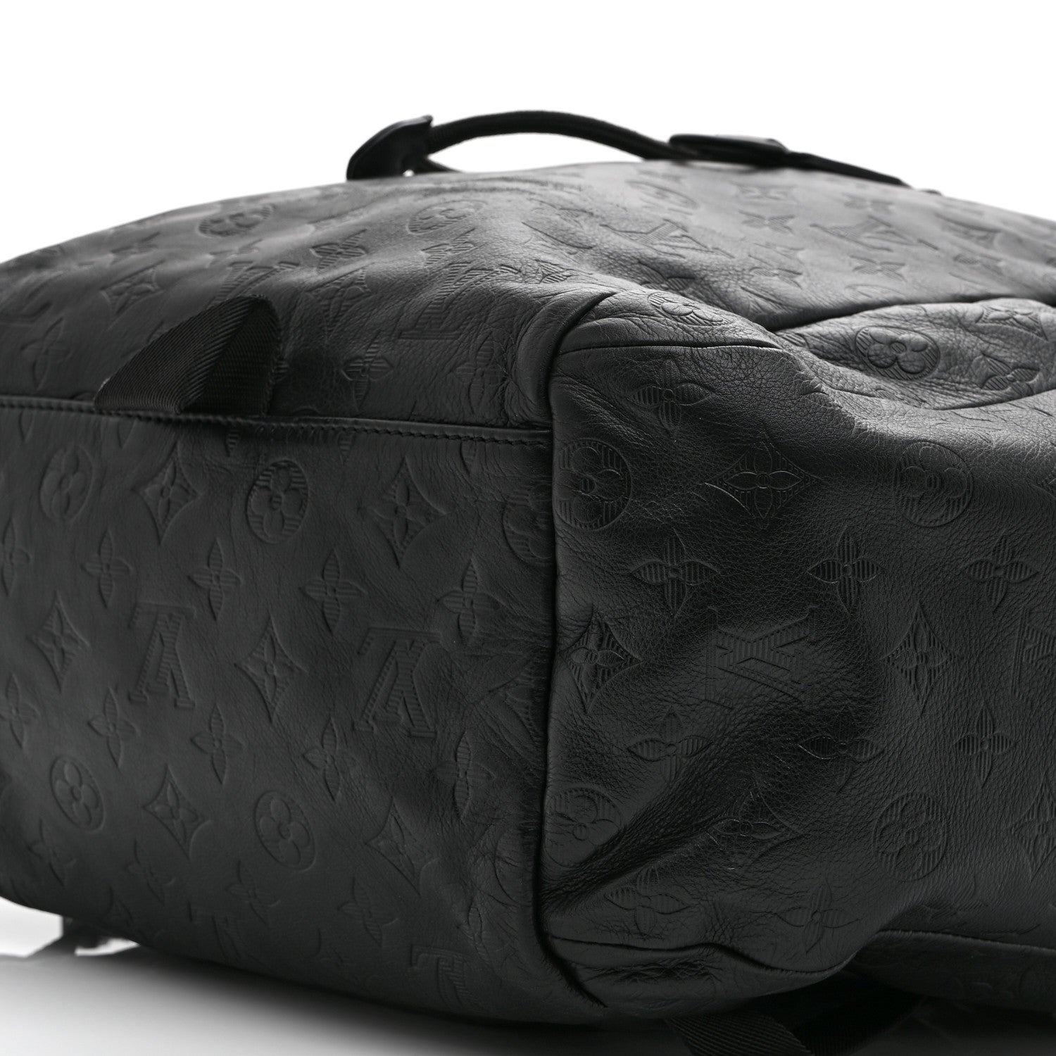 Louis Vuitton Calfskin Monogram Shadow Discovery Backpack Black 10 of 10