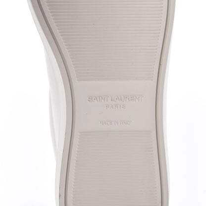 Saint Laurent Calfskin Camouflage Womens Andy Low Top Sneakers 36.5 Optic White 6 of 9